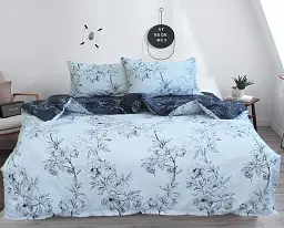 Комплект постільної білизни з компаньйоном TAG Tekstil S494 Полуторний