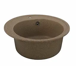 Кухонна мийка VALESO 510 LUNA матова Карамель (SP000047463) - мініатюра 3