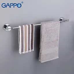 Тримач для рушника Gappo G1801 600 мм хром - мініатюра 3