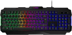 Клавіатура MSI FORGE GK100 RGB Black (S11-04UA221-HH9)