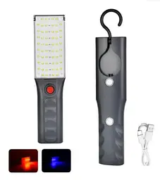 Портативний світлодіодний ліхтар Digital TORCH ZJ-1258 з гачком для підвішування