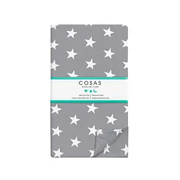 Підковдра євро Cosas Big Stars 200х220 см (StarsB_Grey_200) - мініатюра 4