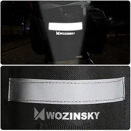 Велосипедна сумка на багажник Wozinsky WBB3BK 6L Чорна - мініатюра 6