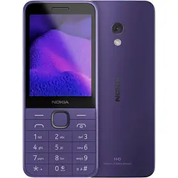 Мобільний телефон Nokia 235 4G Dual Sim 2024 Purple (UA UCRF)