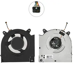 Вентилятор для ноутбука Lenovo (Legion S7 16IAH7) CPU FAN 12V (кулер)