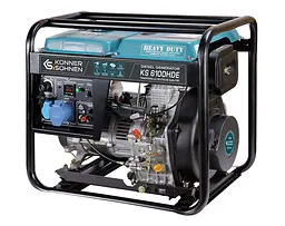 Генератор дизельний Konner&Sohnen 5/5.5 кВт KS 6100HDE - мініатюра 3