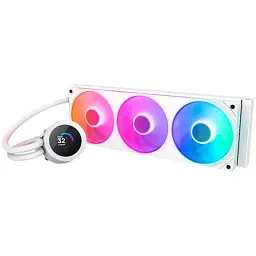 Система рідинного охолодження NZXT Kraken Plus RGB V2-360 mm AIO liquid cooler Wh (RL-KR360-W2) - мініатюра 6