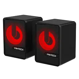 Компьютерные колонки 2.0 Fantech GS-203 Beat Black - мініатюра 1