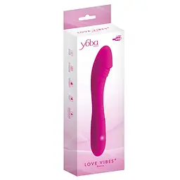 Вібратор Yoba Love Vibes Bianca 19.5 см (фуксія) - мініатюра 3