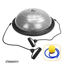 Балансувальна платформа EasyFit BOSU 60 см Сірий (EF-2323) - мініатюра 2