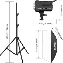 Студійне світло Puluz Softbox Kit (PKT3111EU) [168661] - мініатюра 7
