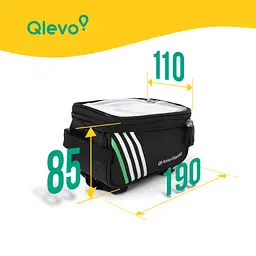 Сумка для велосипеда ArmorStandart Qlevo Black (ARM58956) - мініатюра 6