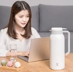 Термос Viomi Stainless Vacuum Cup 1500ml XV1500W White - мініатюра 5