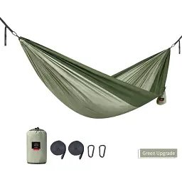 Гамак Naturehike одинарний NH21DC011, оливковий - мініатюра 10
