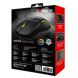 Миша Xtrike Me GW-610 RGB Black (GW-610) - мініатюра 5