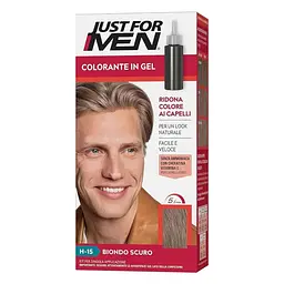 Фарба-гель камуфлююча для волосся Just For Men H-15 темно-русявий