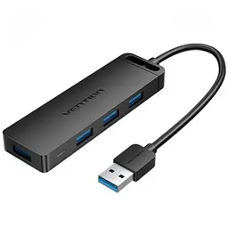 Концентратор VENTION USB 3.0 to 4xUSB 3.0 black (CHLBB-SCB)