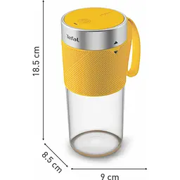 Блендер портативний Tefal Lightmix для смузі жовтий (BL1C0230) - мініатюра 14