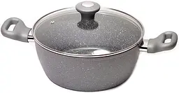 Каструля Grey Gotland із гранітним антипригарним покриттям Kamille Ø24 см kuh0007779