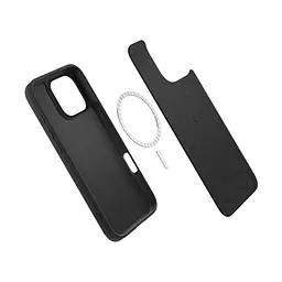 Чехол Spigen Cyrill Kajuk MagSafe для iPhone 16 Pro Black (ACS08404) + защитное стекло - мініатюра 8