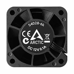 Корпусний вентилятор Arctic 40 мм S4028-6K ACFAN00185A Black - мініатюра 2