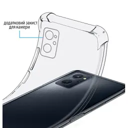 Чохол до мобільного телефона BeCover Anti-Shock Realme 9i Clear (708924) - мініатюра 2