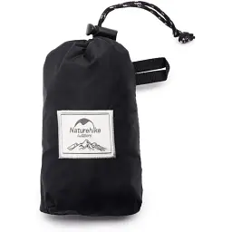 Рюкзак Naturehike Ultralight NH17A012-B компактний надлегкий 18 л чорний - мініатюра 4