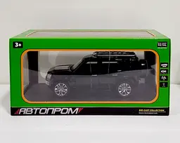 Машина металева Land Rover Defender 2404 Автопром, в коробці (6900001652236) Чорний