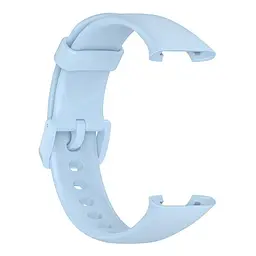 Силіконовий ремінець для фітнес браслетів Xiaomi Mi Band 7 Pro, Silicone, blue, зі зручною застібкою, на фітнес трекер та смарт годинник, ArmorStandart (ARM66798) - мініатюра 4