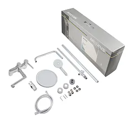 Душова система Mixxus Premium Lazar 009-J з виливом MI8272, Хром - мініатюра 8