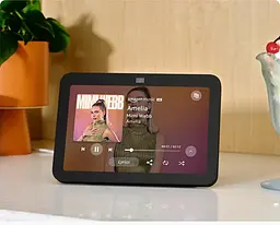 Розумна колонка Amazon Echo 8 3rd Gen B0BLS3 Show з дисплеєм (біла) - мініатюра 5