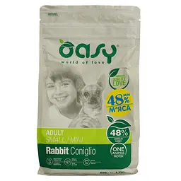 Сухий корм для собак Oasy Oap Adult Small/Mini з кроликом 800 г - мініатюра 2