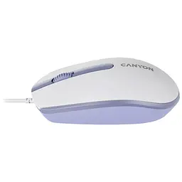 Мишка Canyon M-10 USB White Lavender (CNE-CMS10WL) - мініатюра 4