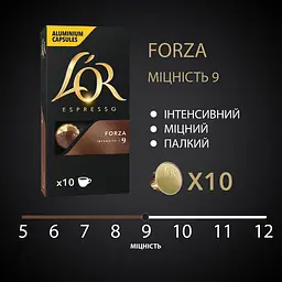 Кава в капсулах L'or Espresso Forza 10шт [156767] - мініатюра 4