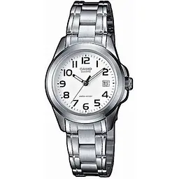 Годинники наручні жіночі сталеві модні оригінальні Casio Collection LTP-1259PD-7BEF