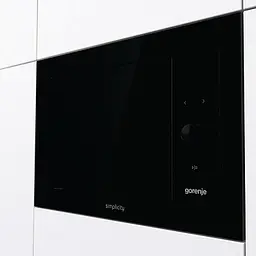 Мікрохвільова піч Gorenje вбудовувана Simplicity 23л 900Вт гриль дисплей чорний