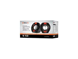 Мультимедійна акустика REAL-EL S-50 black-red - мініатюра 2