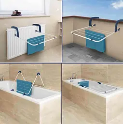 Сушарка для білизни підлогова Casa Si Flex Dry 4in1 White (CS92970D05) (DAS302400) - мініатюра 5
