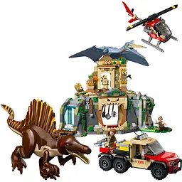 Конструктор LEGO Jurassic World Повітряна місія зі спинозавром і кетцалькоатлем 984 деталі (76976) - мініатюра 3
