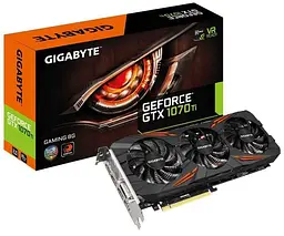Відеокарта Gigabyte GTX 1070Ti 8Gb Gaming (GV-N107TGAMING-8GD) (GDDR5, 256 bit, PCI-E v3.0) Б/в - мініатюра 5