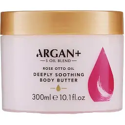 Argan+ Олія троянди ОТТО Масло пом'якшуюче д/тіла, 300мл