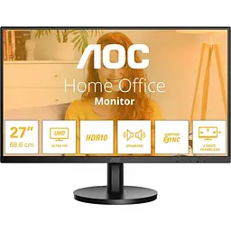 Монітор 27" AOC U27B3A UHD IPS 60Hz (U27B3A)