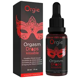 Стимулювальна сироватка для клітора Orgie Orgasm Drops Kissable 30 мл - мініатюра 2