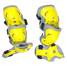 Комплект дитячого захисту А14 XS (3-5 р) жовтий з сірим (G0002259)