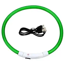 Світлодіодний LED нашийник для собак із зарядкою USB
