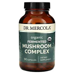 Комплексы грибов Organic Fermented Mushroom Complex 90 капсул Dr. Mercola vit0005611