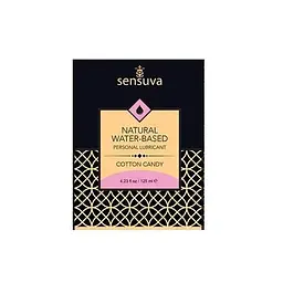 Пробник Sensuva - Natural Water-Based Cotton Candy - лубриканта, 6 мл