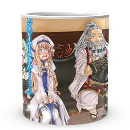 Кухоль GeekLand Goblin Slayer Вбивця Гоблінів GobS Жриця Ельф GobS 02.03 330 мл білий - мініатюра 2