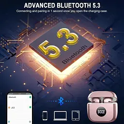 Бездротові навушники Jxrev J53 Bluetooth 5.3 з шумопоглинанням - мініатюра 3