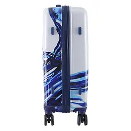 Валіза Semi Line 24 дюйми (M) дюйми (M) White/Blue Print (T5653-2) - мініатюра 6